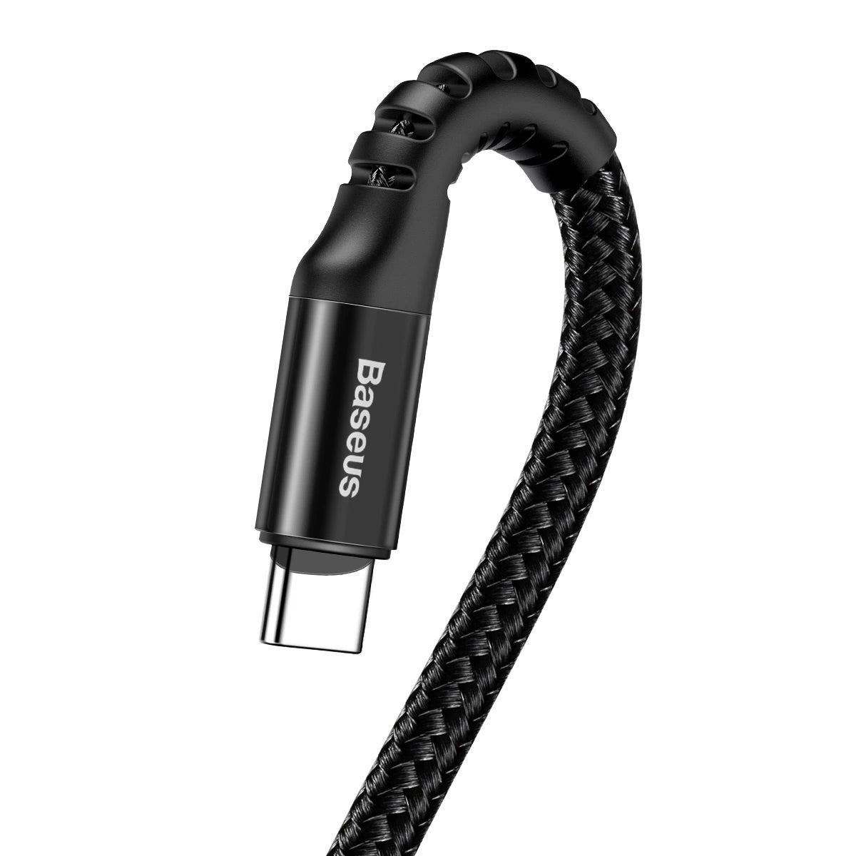 Kabel za Prijenos Podataka i Punjenje USB-A - USB-C Baseus Fish Eye Spring, 18W, 1m, Crni CATSR-01