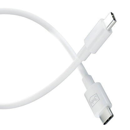 Kabel za Prijenos Podataka i Punjenje USB-C - USB-C 3MK Hyper, 100W, 1.2m, Bijeli