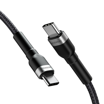 Kabl za prenos podataka i punjenje USB-C - USB-C WZK WNBCC2, 65W, 2m, Crni