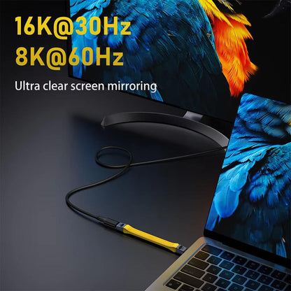 Kabl za prenos podataka i punjenje USB-C - USB-C OEM 8K Video, 240W, 0.13m, Crni