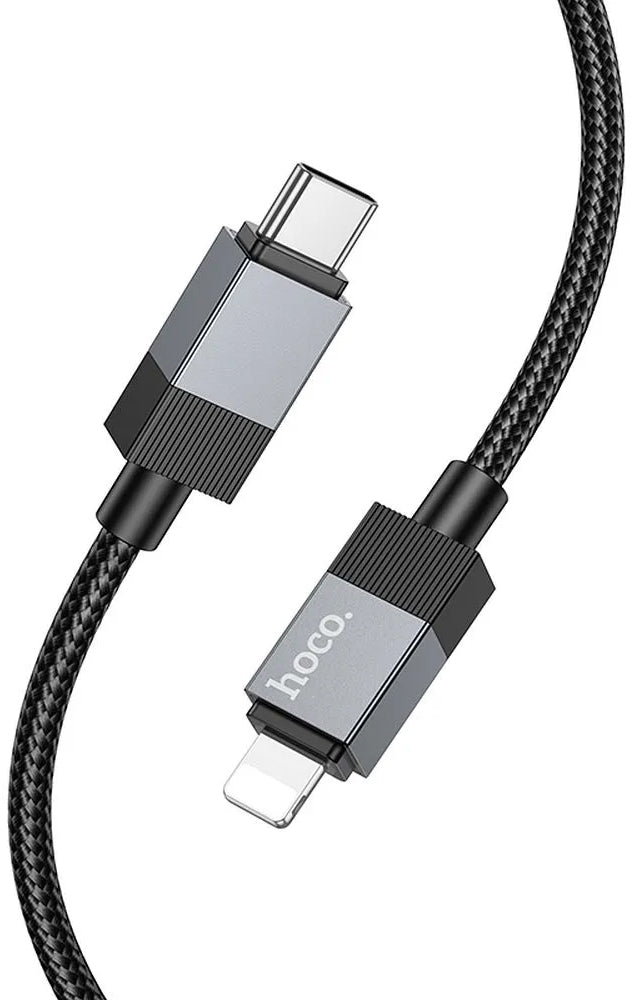 Kabl za podatke i punjenje USB-C - Lightning HOCO X110, 27W, 1m, Crni