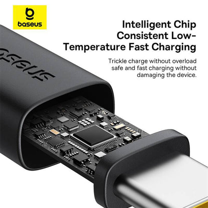 Kabl za podatke i punjenje USB-A - USB-C Baseus Dura Series, 60W, 1m, Crveni P10377802U01-01