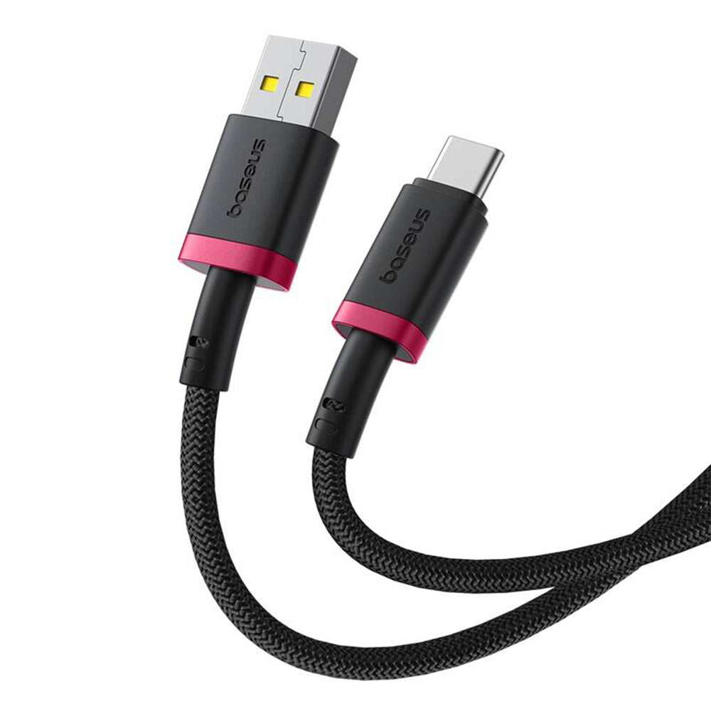 Kabl za podatke i punjenje USB-A - USB-C Baseus Dura Series, 60W, 2m, Crveni P10377802U01-03