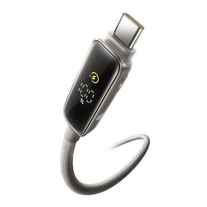 Kabl za prenos podataka i punjenje USB-C - USB-C Baseus Vipow Display, 100W, 1m, Sivi P10381802851-00