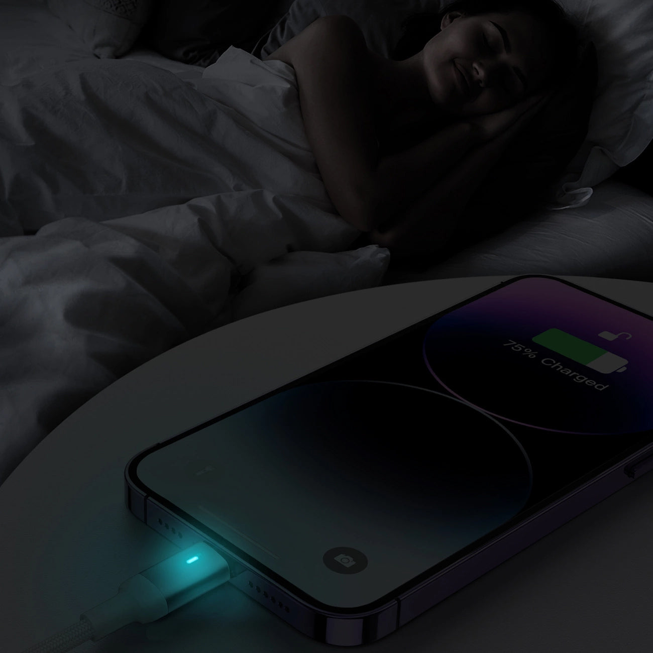 Kabl za podatke i punjenje USB-A - Lightning Joyroom A10, 18W, 1.2m, Bel