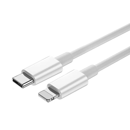 Kabl za podatke i punjenje USB-C - Lightning WiWu Wi-C008, 30W, 1.2m, Beli