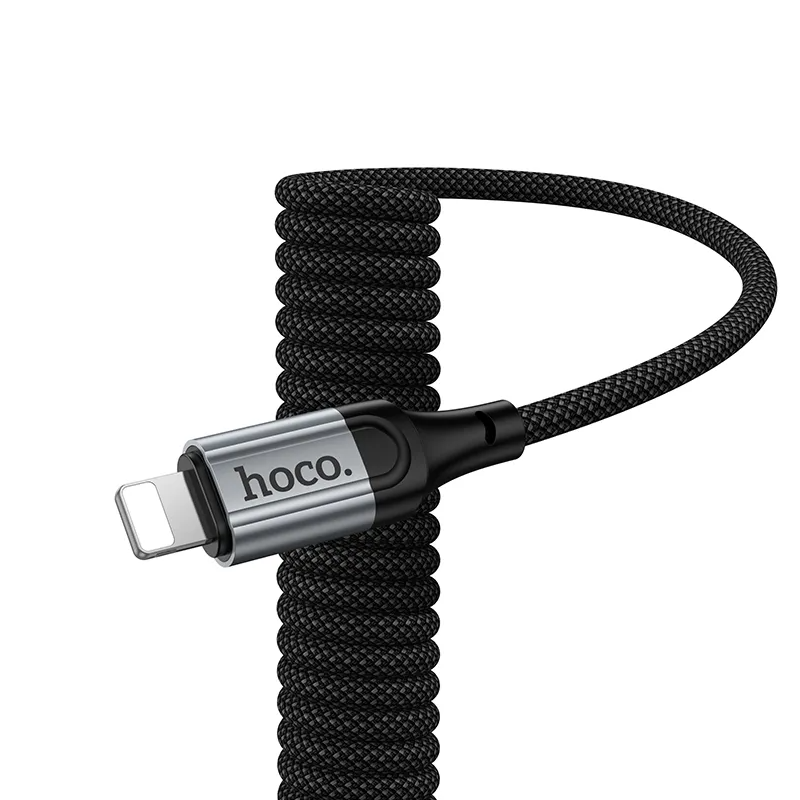Kabl za podatke i punjenje USB-C - Lightning HOCO X121, 27W, 1.5m, Crni