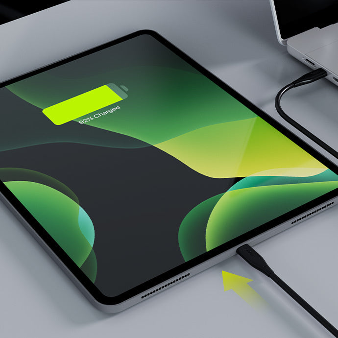 Kabl za podatke i punjenje USB-C - USB-C Allity. AUC-02, 100W, 2m, Crni