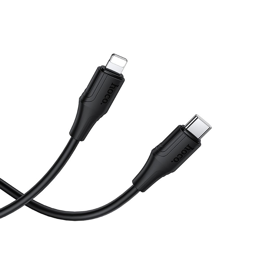 Kabl za podatke i punjenje USB-C - Lightning HOCO X124, 27W, 1m, Crni