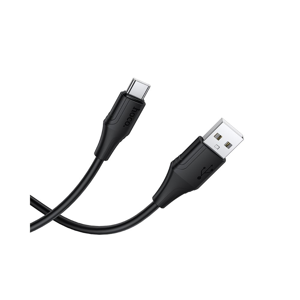 Kabl za podatke i punjenje USB-A - USB-C HOCO X124, 18W, 1m, Crni