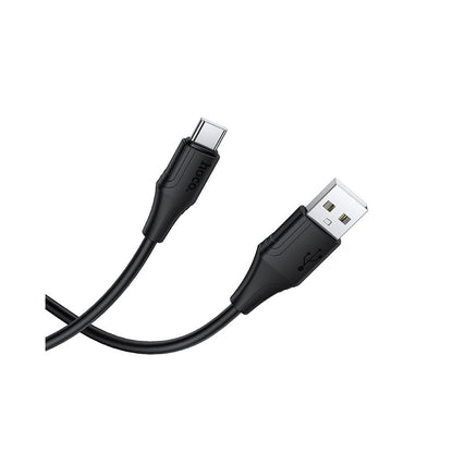Kabl za podatke i punjenje USB-A - USB-C HOCO X124, 18W, 1m, Crni
