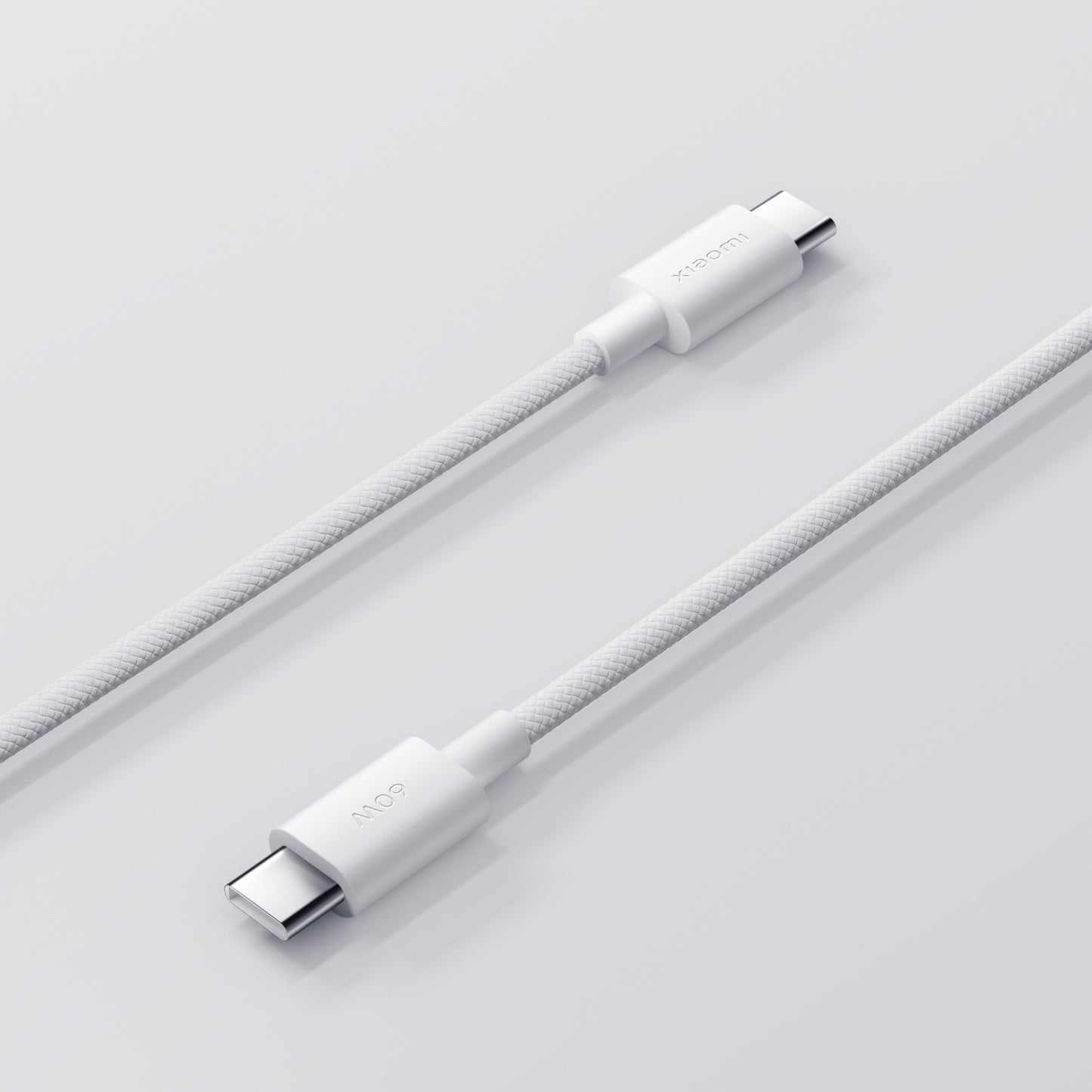 Kabl za podatke i punjenje USB-C - USB-C Xiaomi, 60W, 1m, Beli BHR0878GL