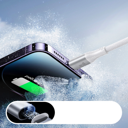 Kabl za podatke i punjenje USB-A - Lightning Joyroom S-A28 Flash, 18W, 1m, Beli