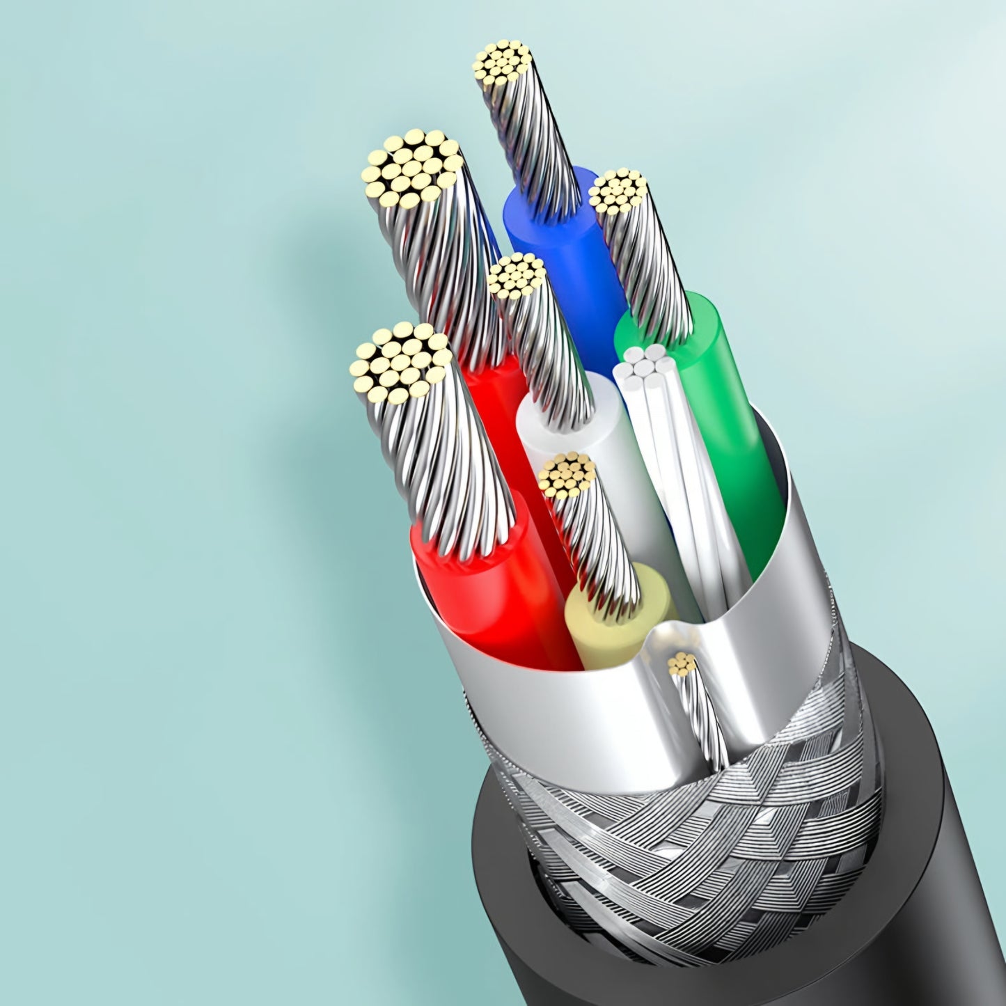 Kabl za podatke i punjenje USB-C - USB-C UGREEN US300, 100W, 2m, Bela