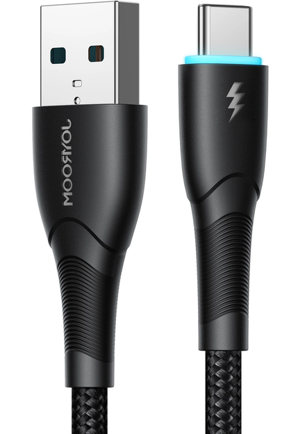 Kabl za prenos podataka i punjenje USB-A - USB-C Joyroom S-A32, 18W, 1m, Crni