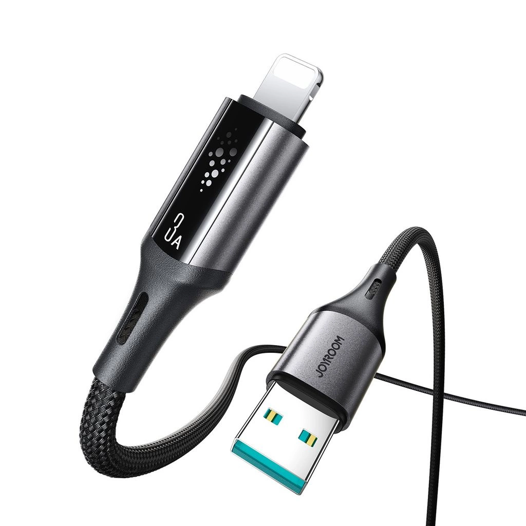 Kabl za podatke i punjenje USB-A - Lightning Joyroom S-A60 StarTalk, 18W, 1.2m, Crni