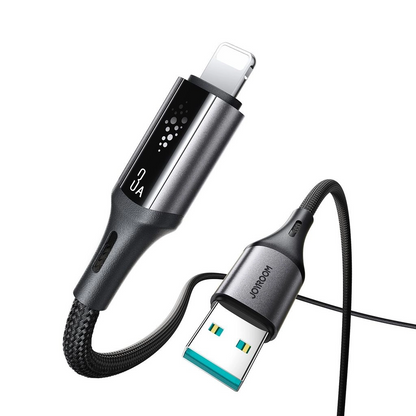 Kabl za podatke i punjenje USB-A - Lightning Joyroom S-A60 StarTalk, 18W, 1.2m, Crni