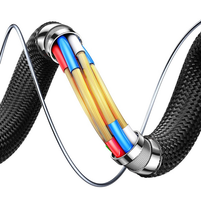 Kabl za podatke i punjenje USB-C - Lightning Joyroom S-A60 StarTalk, 30W, 1.2m, Crni