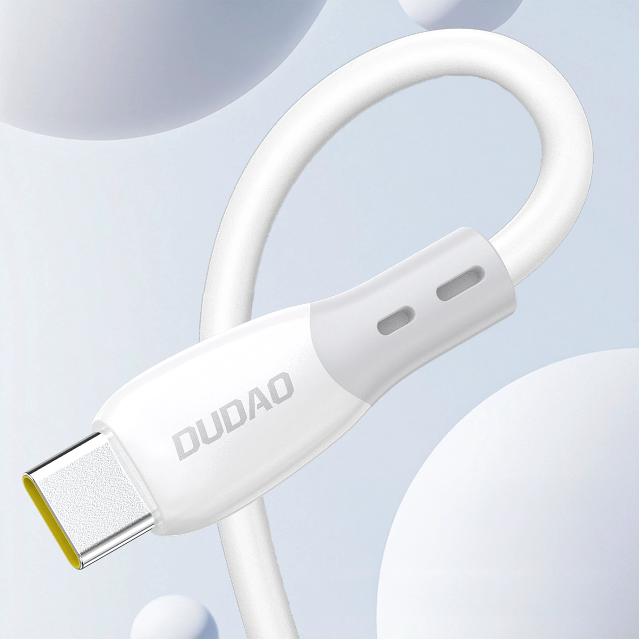 Kabl za Podatke i Punjenje USB-C - Lightning Dudao L25SX, 30W, 1m, Bela