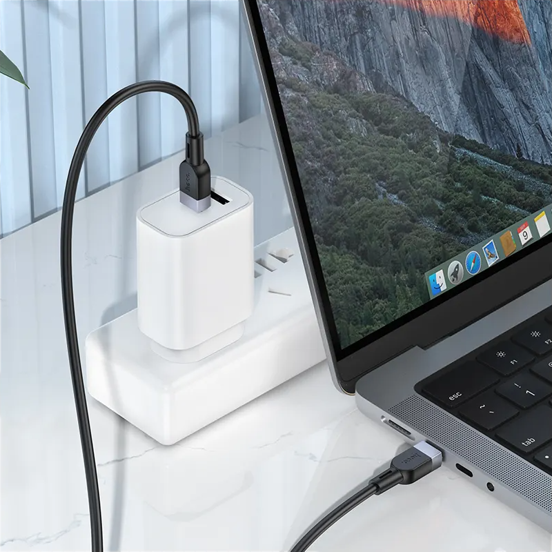 USB-C - USB-C HOCO X109 kabl za prenos podataka i punjenje, 60W, 3m, Crna