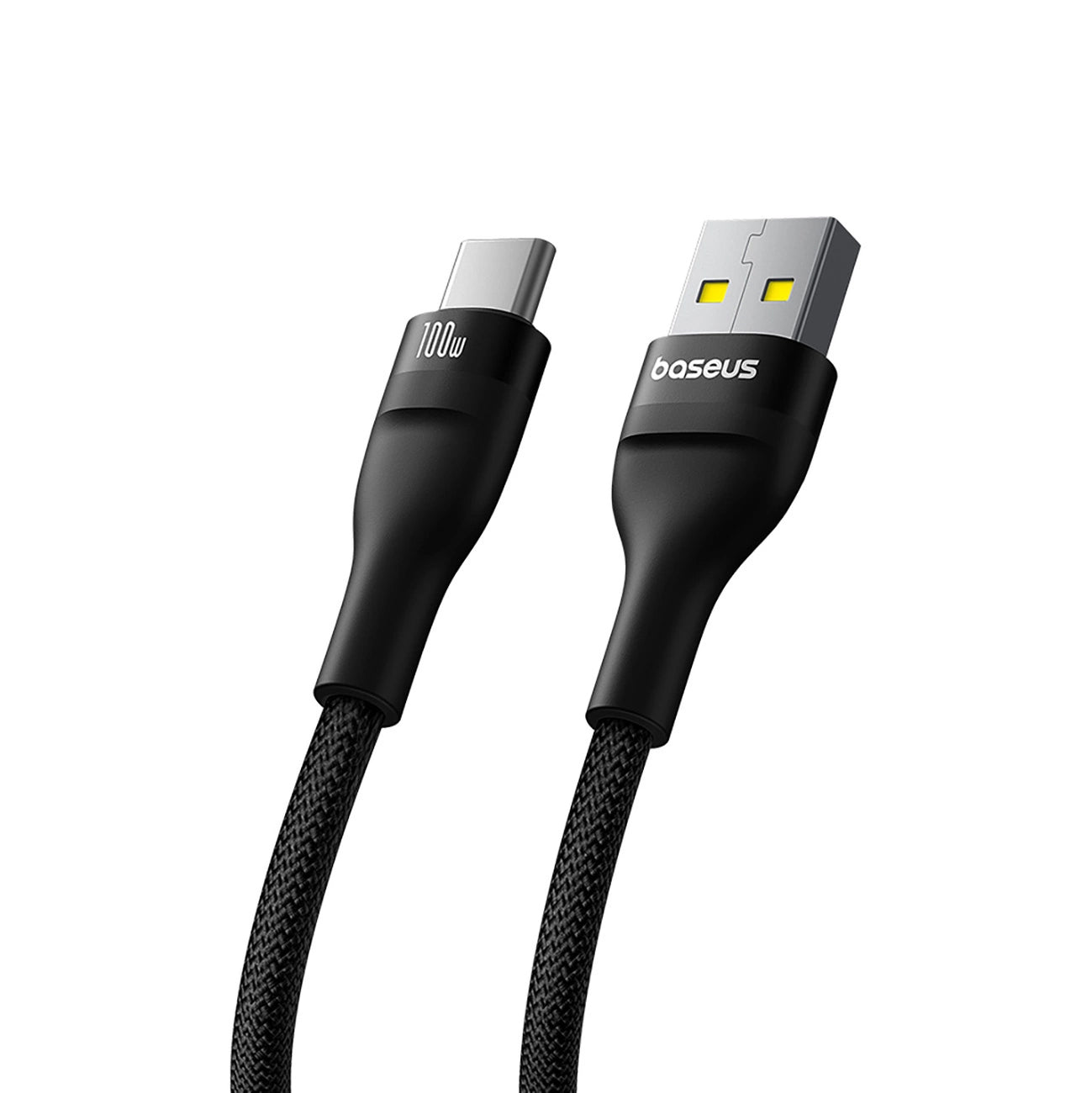 USB-A - USB-C kabl za prenos podataka i punjenje Baseus Flash Series II, 100W, 2m, Crni P10311804111-01