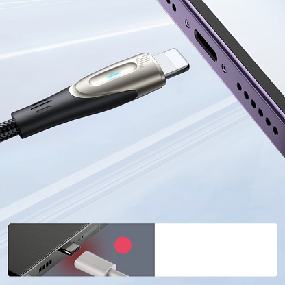 USB-A kabl za prenos podataka i punjenje - Lightning Joyroom SA31-AL3, 18W, 1.2m, Crna
