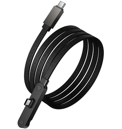 USB-C - USB-C HOCO U150 Exquisite kabl za prenos podataka i punjenje, 60W, 1.2m, Crna