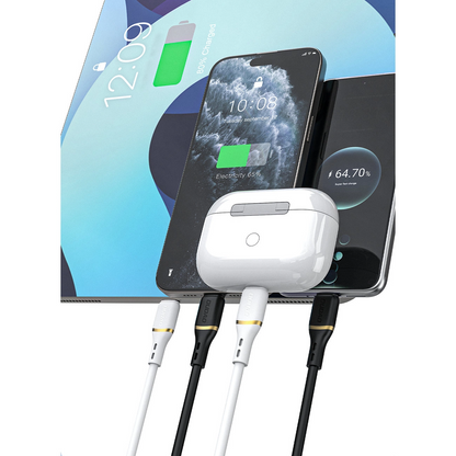 USB-C - USB-C kabl za prenos podataka i punjenje Dudao L25C, 30W, 1m, bela