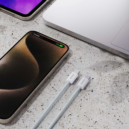 USB-C - USB-C kabl za prenos podataka i punjenje Dudao L6C, 30W, 1m, Plava