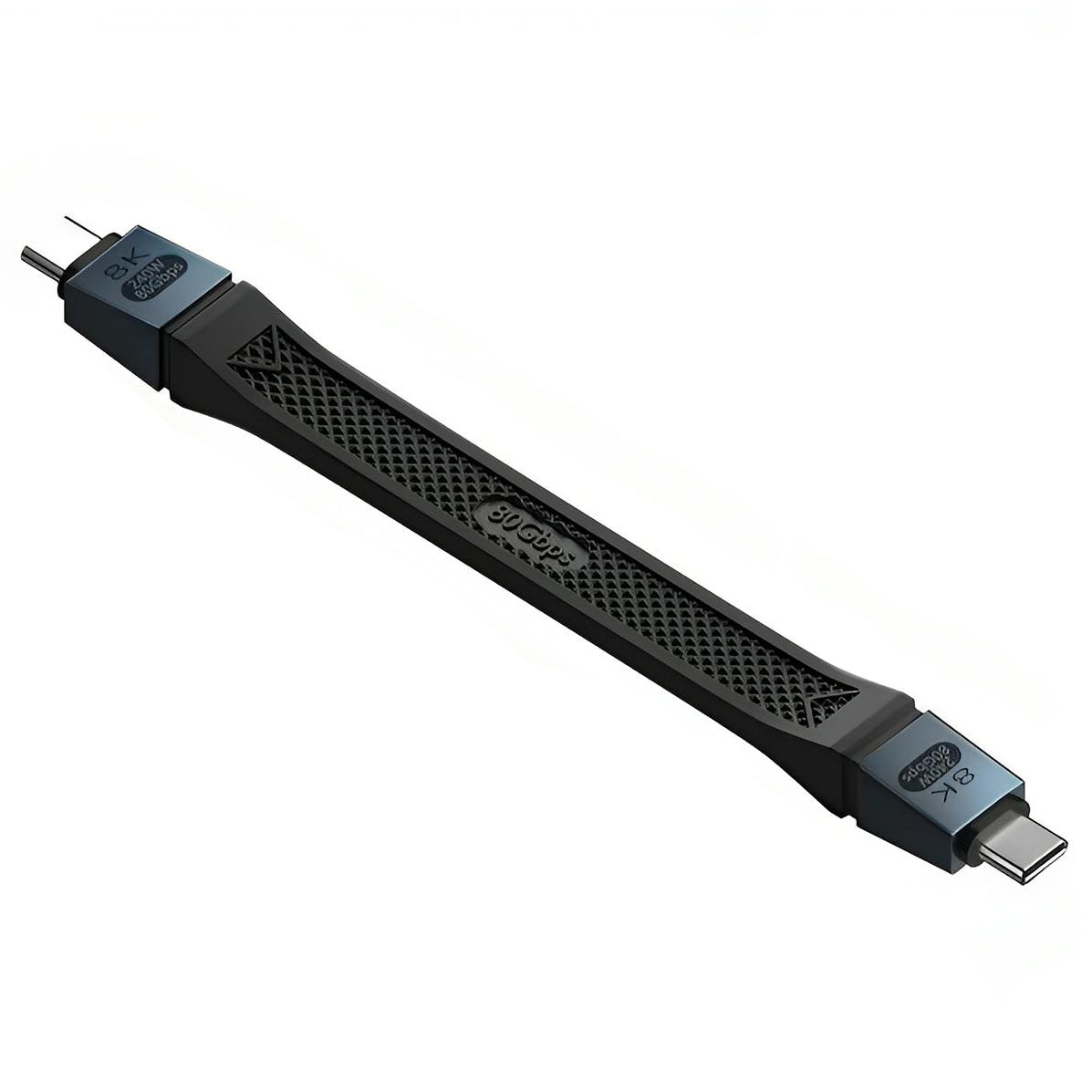 Kabl za prenos podataka i punjenje USB-C - USB-C OEM 8K Video, 240W, 0.13m, Crni
