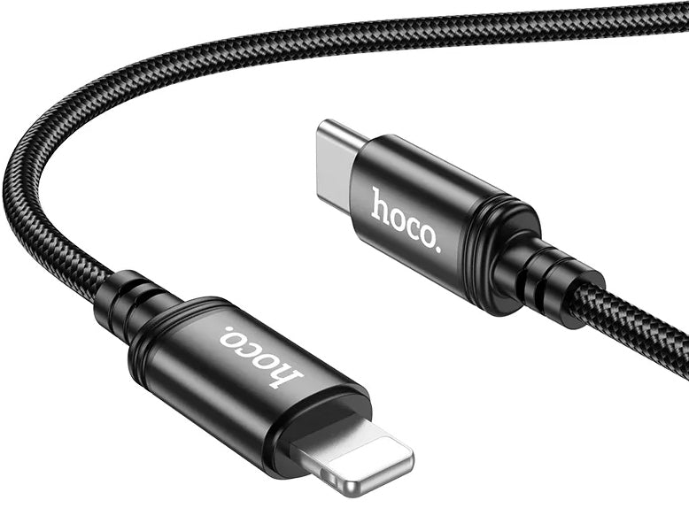 Kabl za podatke i punjenje USB-C - Lightning HOCO X89, 27W, 2m, Crni