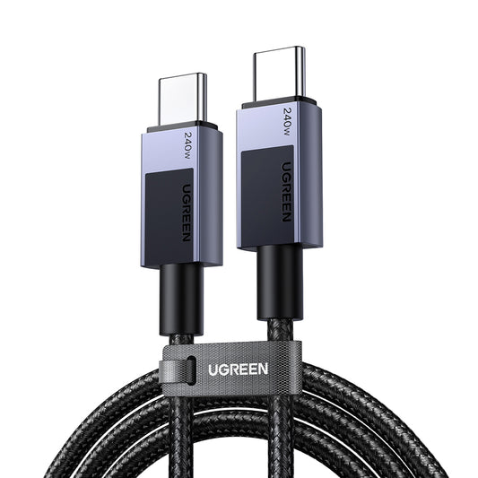 Kabl za Prenos Podataka i Punjenje USB-C - USB-C UGREEN L513, 240W, 2m, Crni