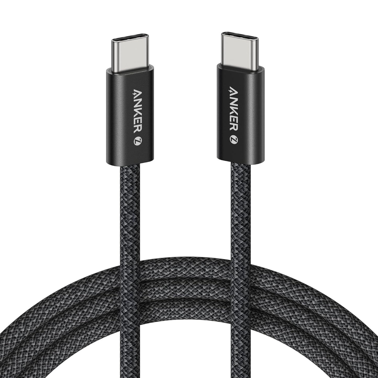 Kabl za prenos podataka i punjenje USB-C - USB-C Anker Zolo, 240W, 1.8m, Crni A8060H12