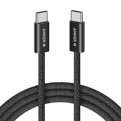 Kabl za prenos podataka i punjenje USB-C - USB-C Anker Zolo, 240W, 1.8m, Crni A8060H12
