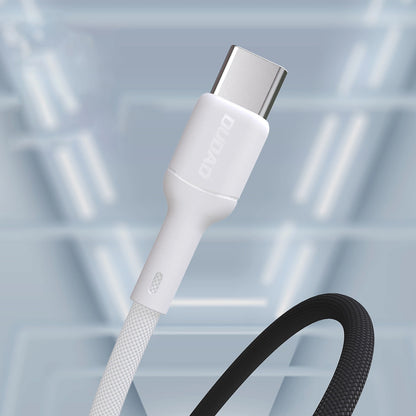 Kabl za podatke i punjenje USB-C - USB-C Dudao L9C, 65W, 1m, Bela