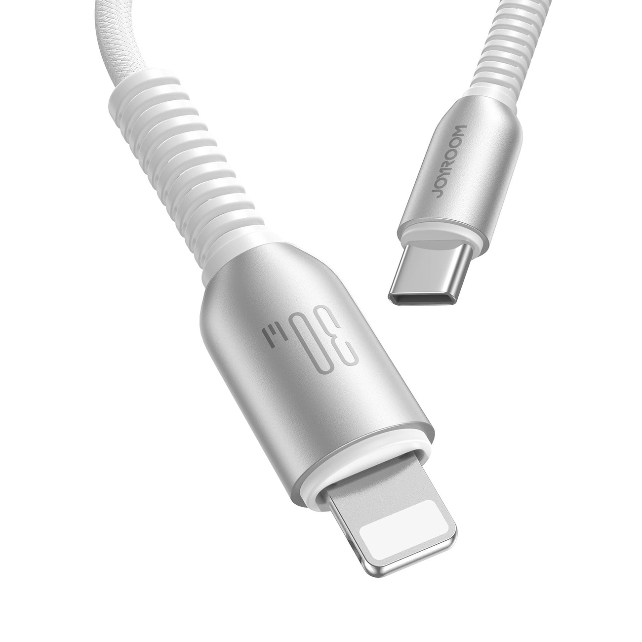 Kabl za prenos podataka i punjenje USB-C - Lightning Joyroom S-A51, 30W, 1.2m, Sivi
