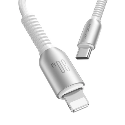 Kabl za prenos podataka i punjenje USB-C - Lightning Joyroom S-A51, 30W, 1.2m, Sivi