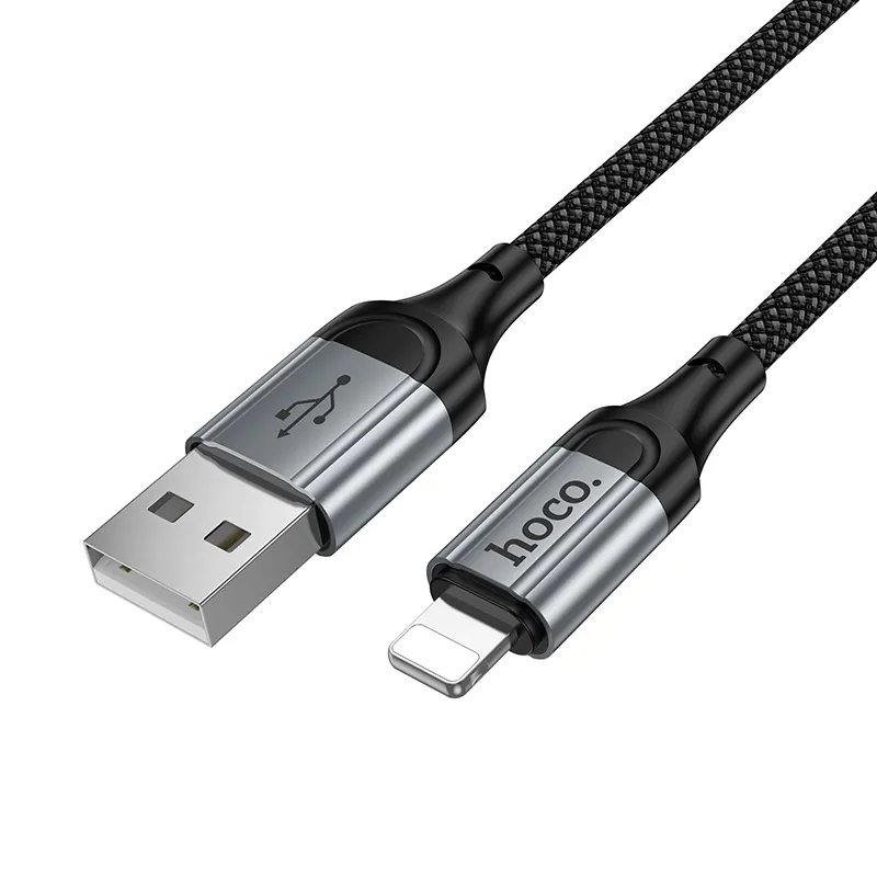 Kabl za podatke i punjenje USB-A - Lightning HOCO X121, 27W, 1.5m, Crni