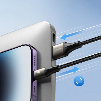 Kabl za prenos podataka i punjenje USB-A - USB-C Joyroom S-A25 Light-Speed, 100W, 1.2m, Crni