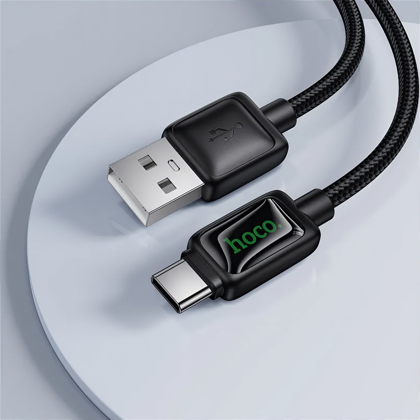 Kabl za podatke i punjenje USB-A - USB-C HOCO U146, 36W, 1.2m, Crni