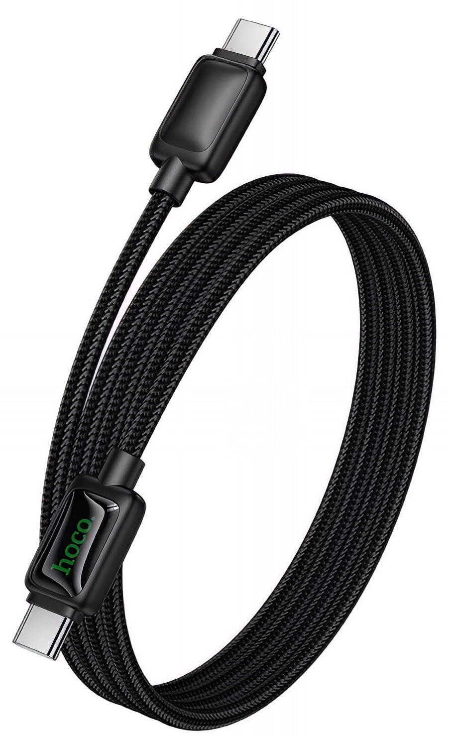 Kabl za podatke i punjenje USB-C - USB-C HOCO U146, 60W, 1.2m, Crni