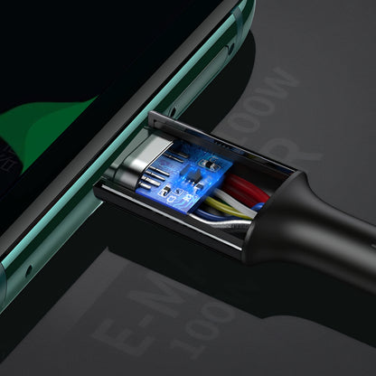 Kabl za podatke i punjenje USB-C - USB-C UGREEN US300, 100W, 2m, Bela