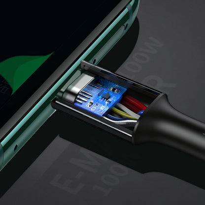 Kabl za podatke i punjenje USB-C - USB-C UGREEN US300, 100W, 2m, Bela
