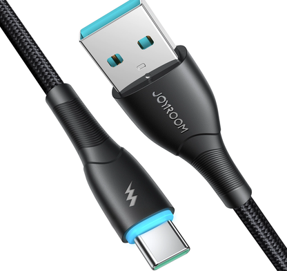 Kabl za prenos podataka i punjenje USB-A - USB-C Joyroom S-A32, 18W, 1m, Crni