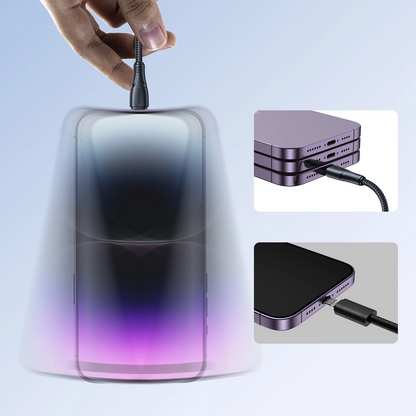 Kabl za podatke i punjenje USB-A - Lightning Joyroom S-A11, 18W, 1.2m, Crni