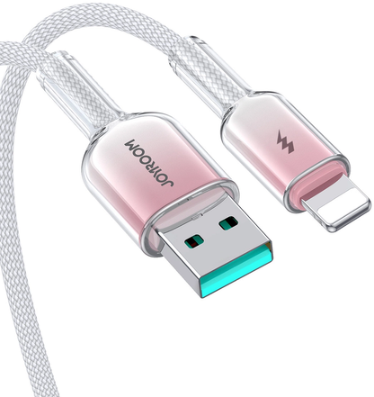 Kabl za prenos podataka i punjenje USB-A - Lightning Joyroom S-A42, 18W, 1.2m, Bela