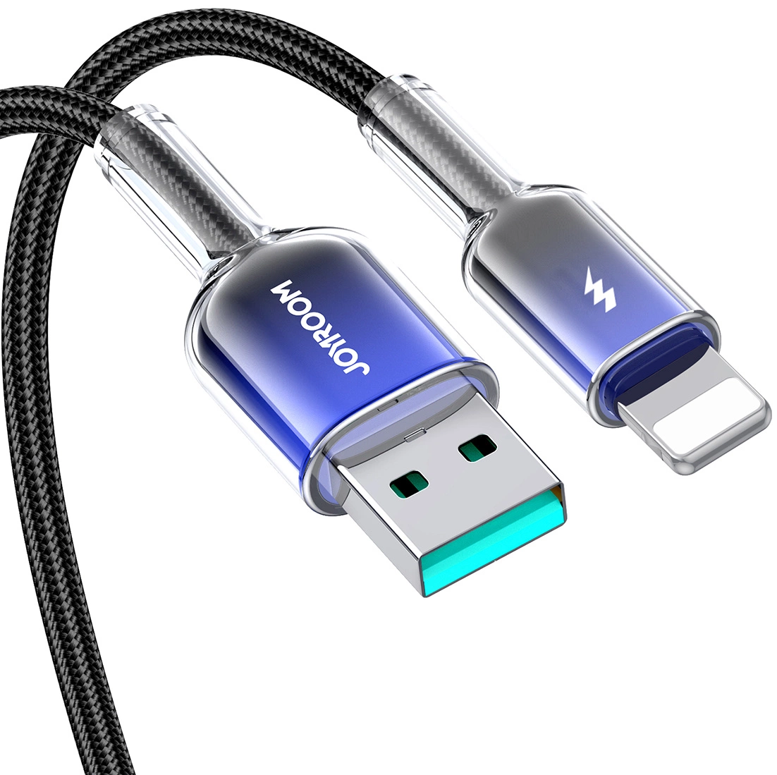 Kabl za prenos podataka i punjenje USB-A - Lightning Joyroom S-A42, 18W, 1.2m, Crna