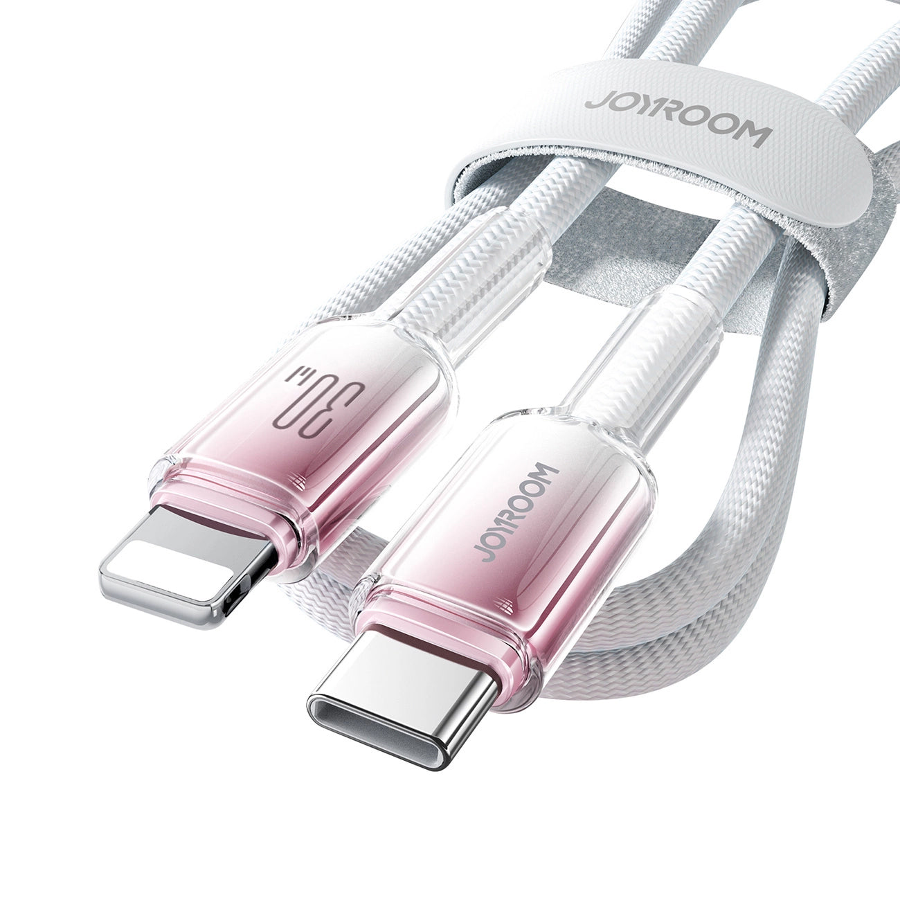USB-C - Lightning kabl za prenos podataka i punjenje Joyroom S-A42, 30W, 1.2m, Bela