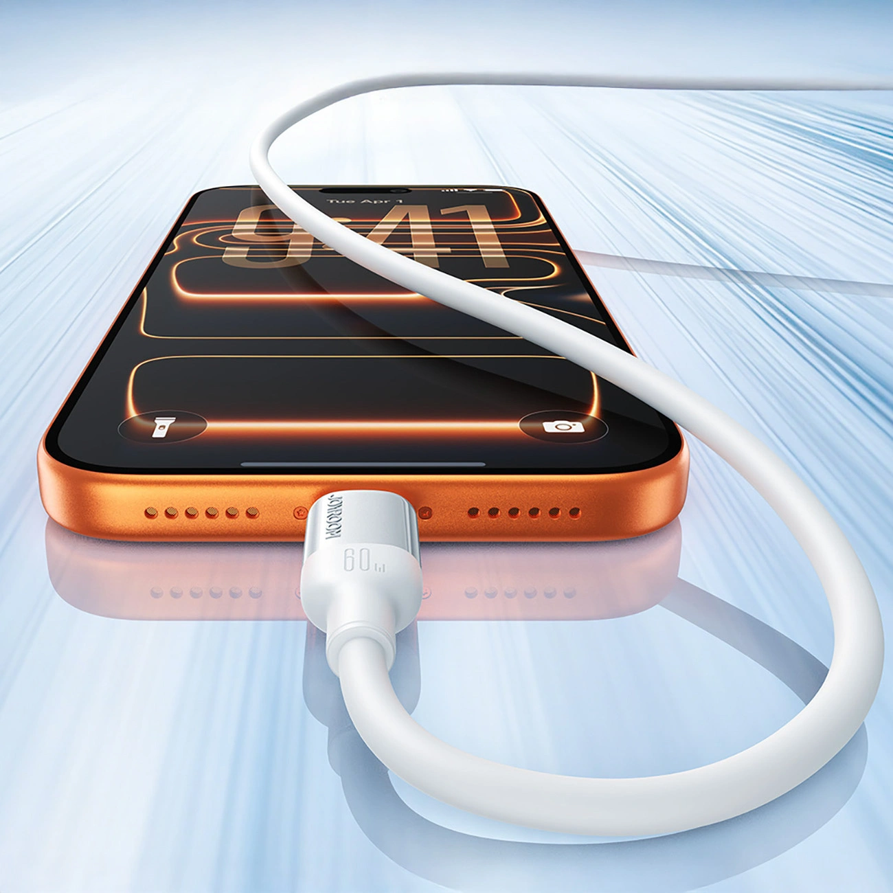 USB-A - USB-C kabl za prenos podataka i punjenje Joyroom S-A62 Lively, 18W, 1.2m, bela