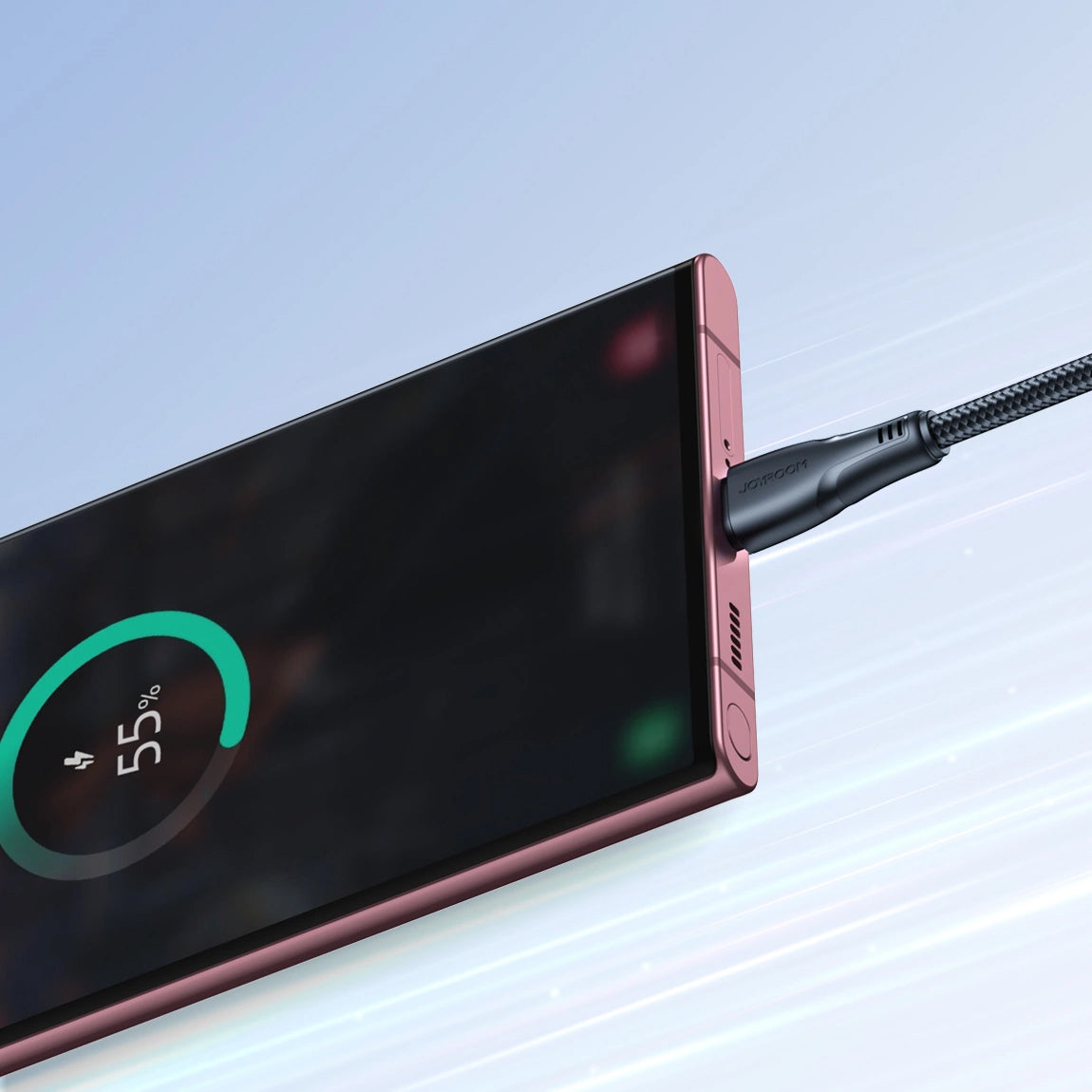 Kabel za Prijenos Podataka i Punjenje USB-A - USB-C Joyroom Surpass, 18W, 1.2m, Crni S-UC027A11